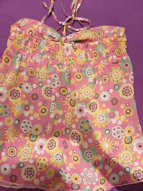 Letný top pink woman, m