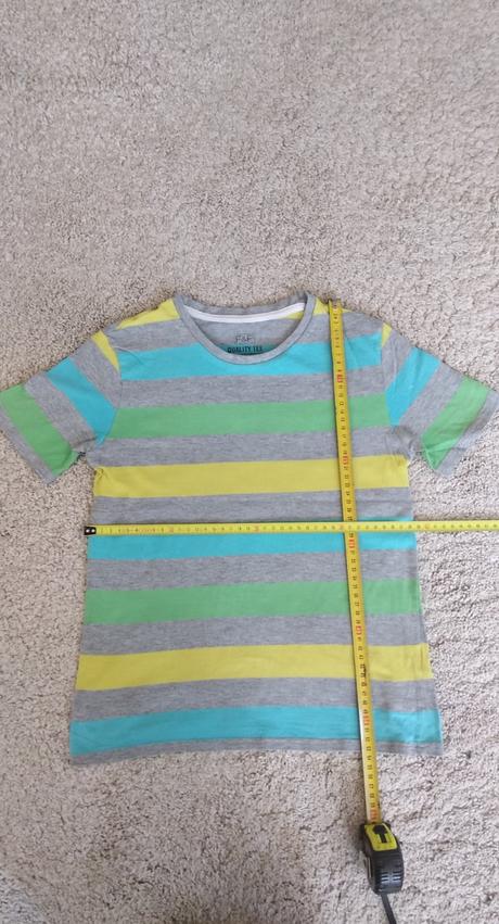 7ks letné detské tričká, 134