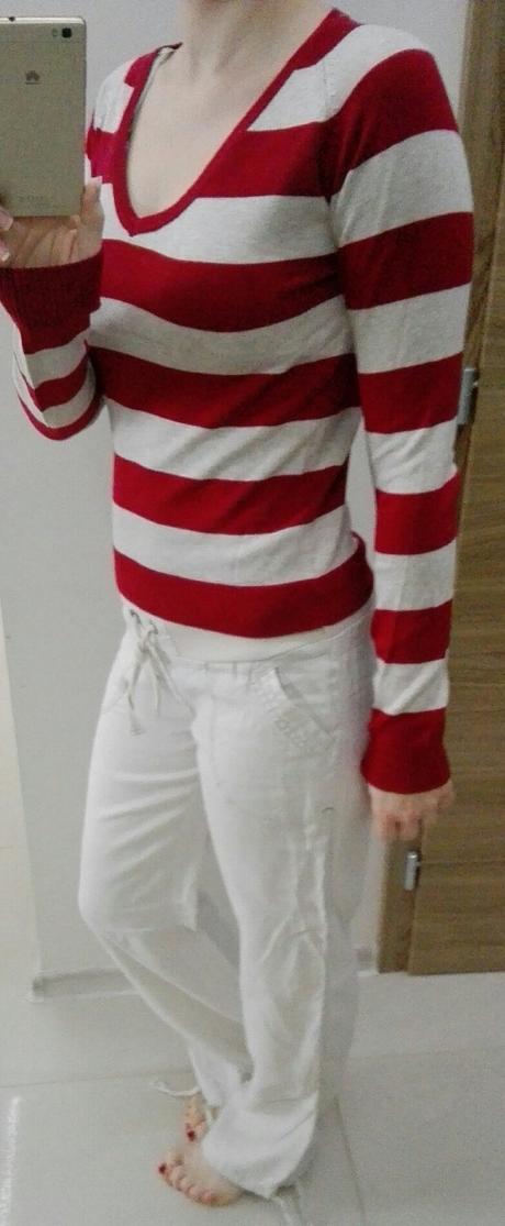 Pásikavý pulovrík, zara,s