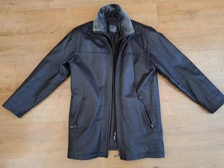 Pánska kožená bunda, l