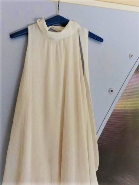 Dlhší vrstvený top/tunika, l