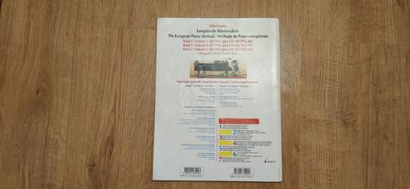 Učebnica europäische klavierschule - hra na klavír, 