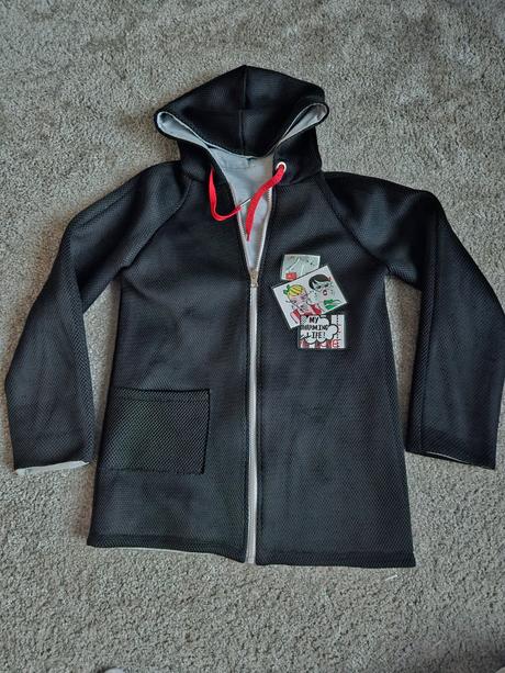 Obojstranná mikino bunda, 146