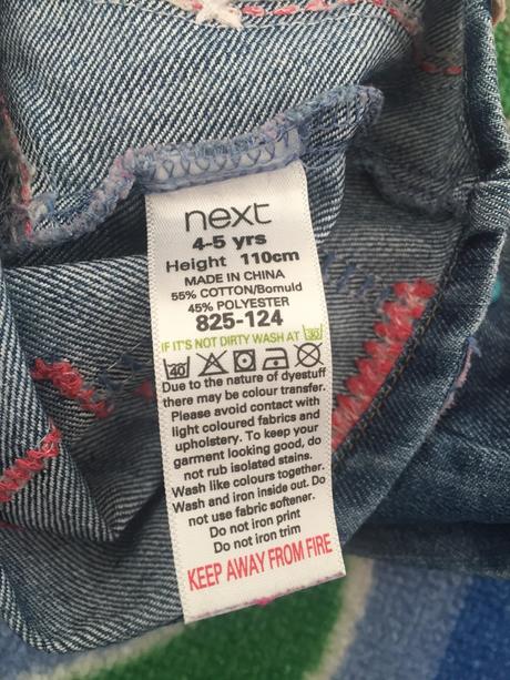 Riflové šaty, next,110