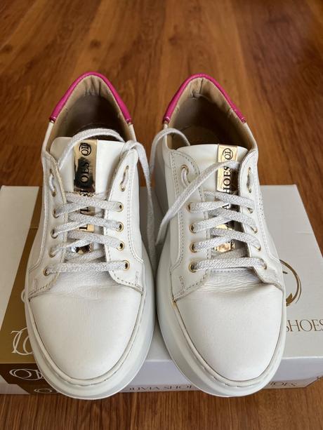 Kožené tenisky olivia shoes, 37