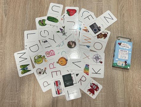 Abeceda trochu inak - karticky, 