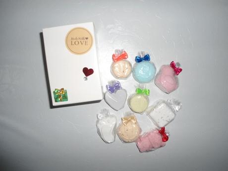 Šumivé bomby do kúpeľa - darčeková krabička, 