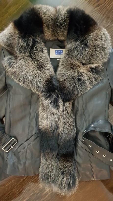 Kozena bunda s kozusinkou, m