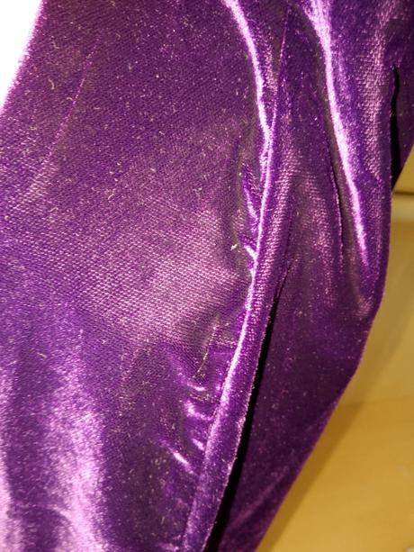 Mango kombinéza samet lila, mango,s