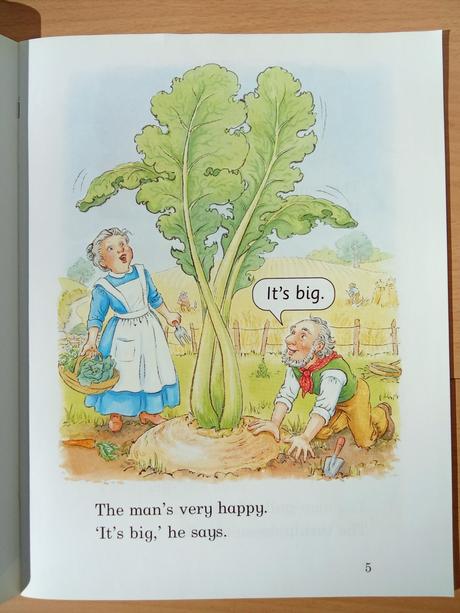 Kniha dedko ťahal repku v angličtine, 