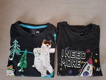 Tričká, primark,110