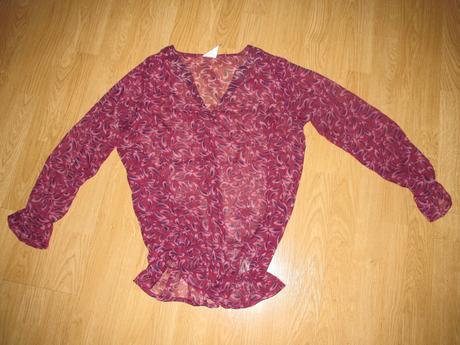 Bordová blúzka v. 42/44, 42