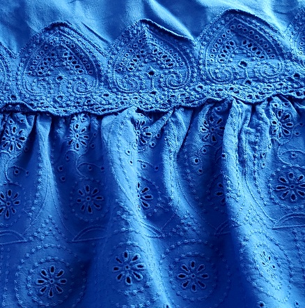 Šaty s madeirovou výšivkou, tchibo,38