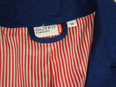 Kvalitný tyrkysový blejzer, 38