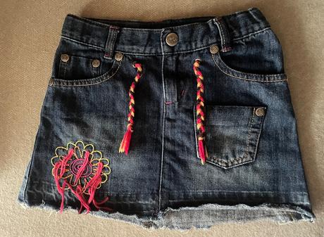 Riflová suknička., 128