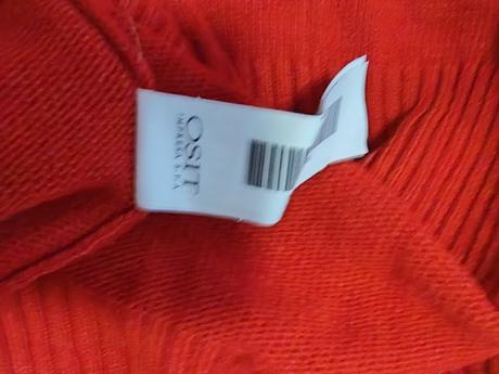 Subdued orig. jedinečný dámsky červený svetrík, s