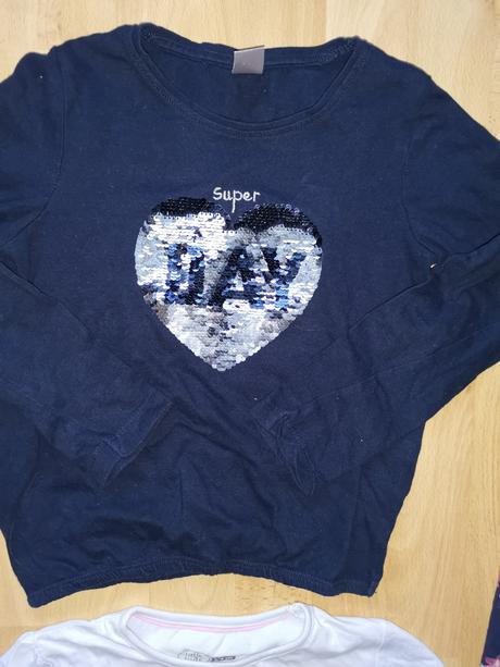 Tričko plus mikinka, 122