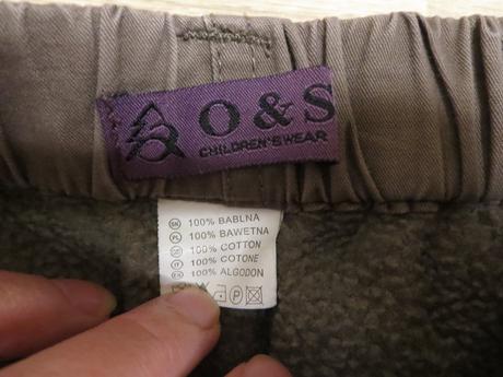 Zateplené nohavice, 80