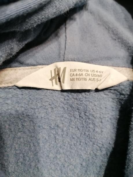 Dino mikina, h&m,110