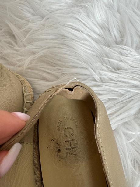 Chanel espadrilky balerinky, 42