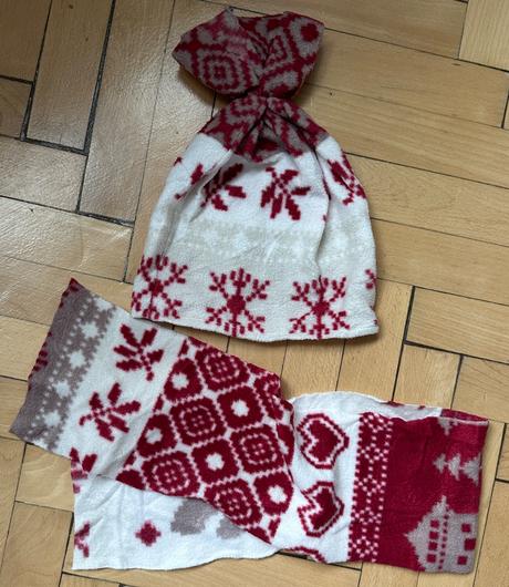 Tenká čapica so šálom za 3eur(handmade), 52