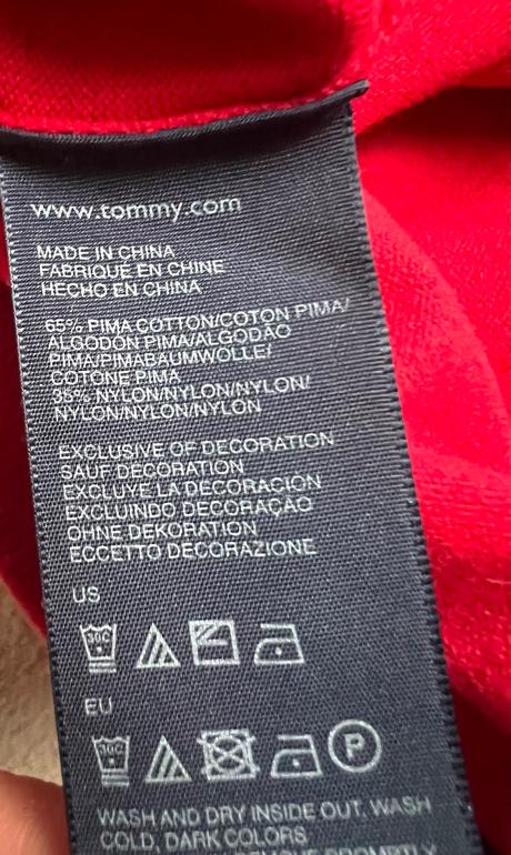 V-čkový pulover, tommy hilfiger,xs