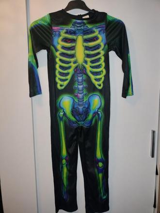 Chlapčenský kostým kostra, 