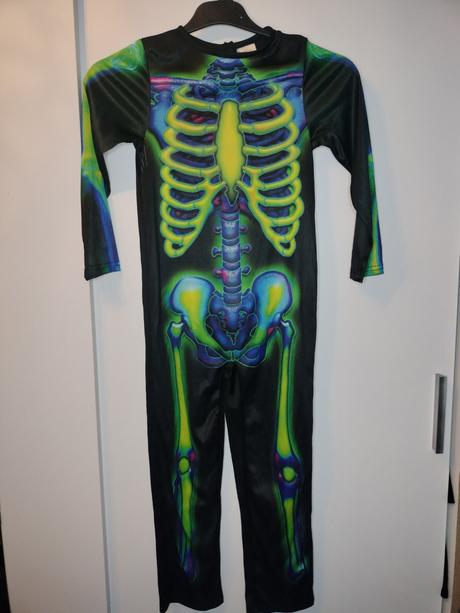 Chlapčenský kostým kostra,