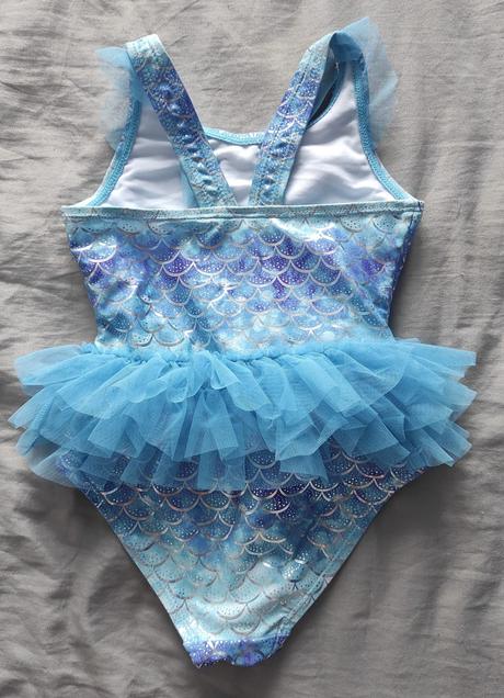 Svetlomodré plavky so sukničkou, f&f,110