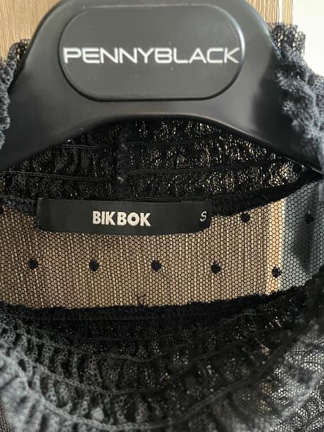 Dámsky top priehľadný, s