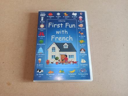 Dvd usborne first fun with french, 