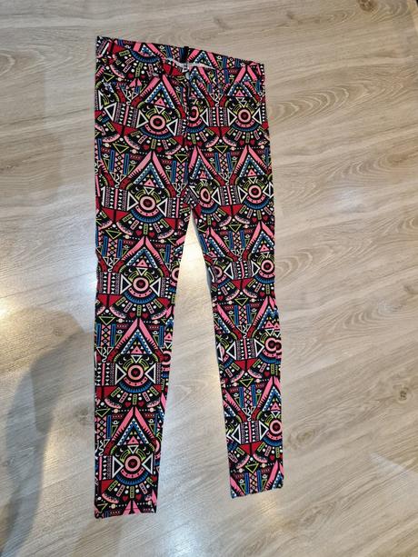 Skiny jeans farebné, 38