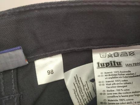 Rifľové nohavice nenosené, 98