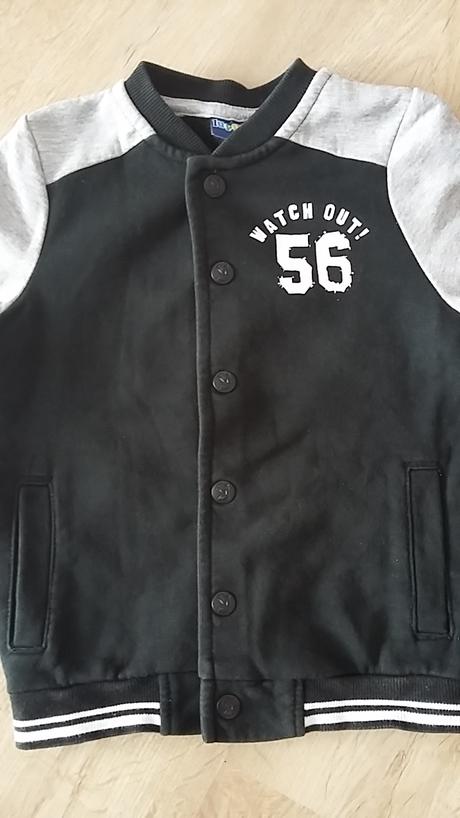 Krásna mikina-bunda v top stav, lupilu,110