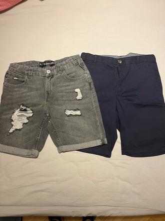 Kraťasy 2 kusy, h&m,140