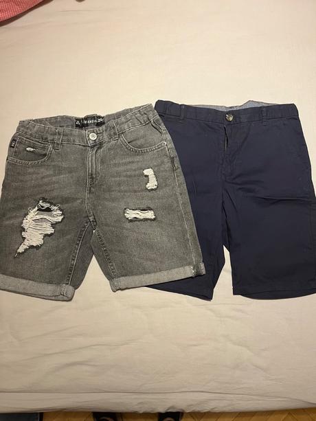 Kraťasy 2 kusy, h&m,140