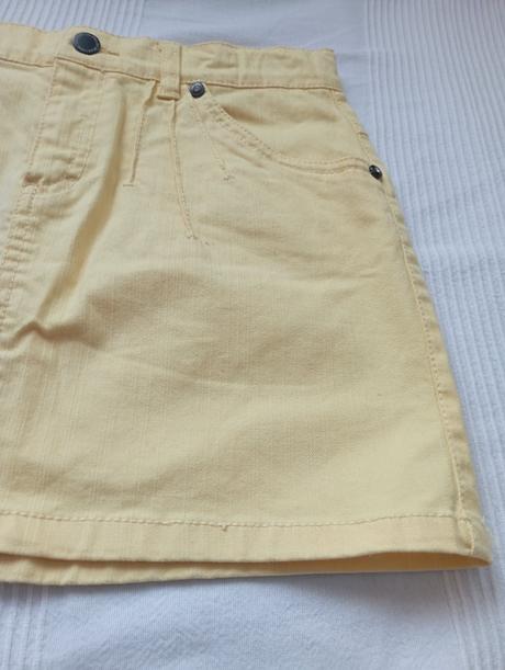 Riflová sukňa - darujem k nákupu, s