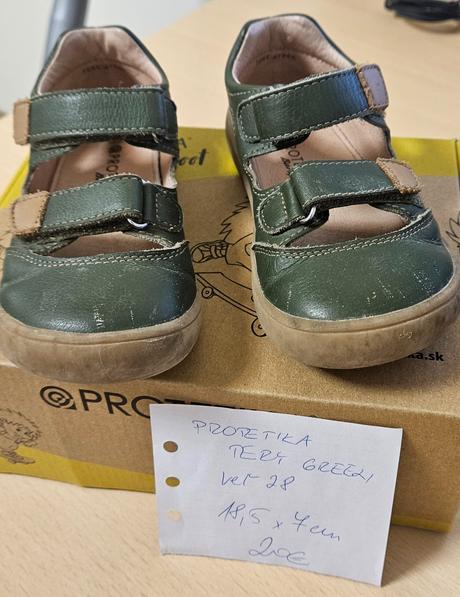 Sandále protetika tery green veľ 28, protetika,28
