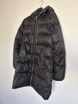 Diesel cierna paperova bunda s kapucou dlha pc 300, diesel,s