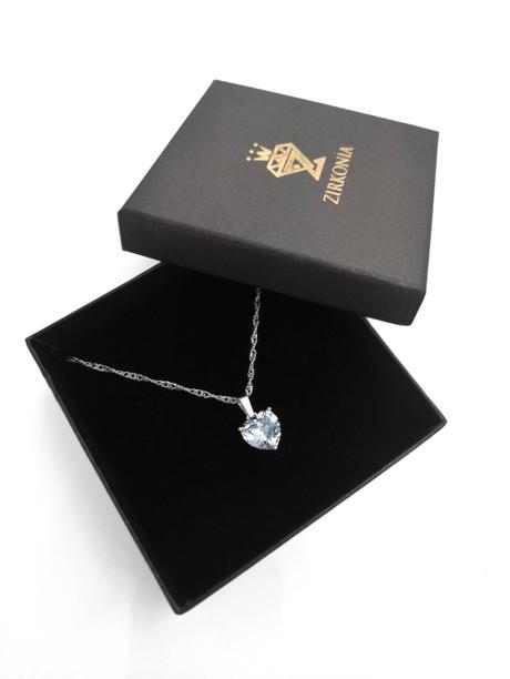 Nový náhrdelník so srdiečkom z chirurgickej ocele, 