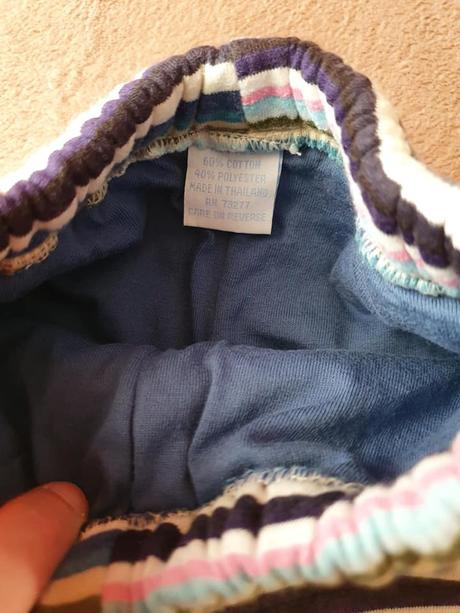 Zateplené hrubé nohavice č.80/86, 80