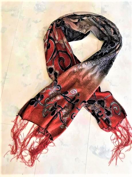 Luxusná šatka okolo krku/šálik, xxl