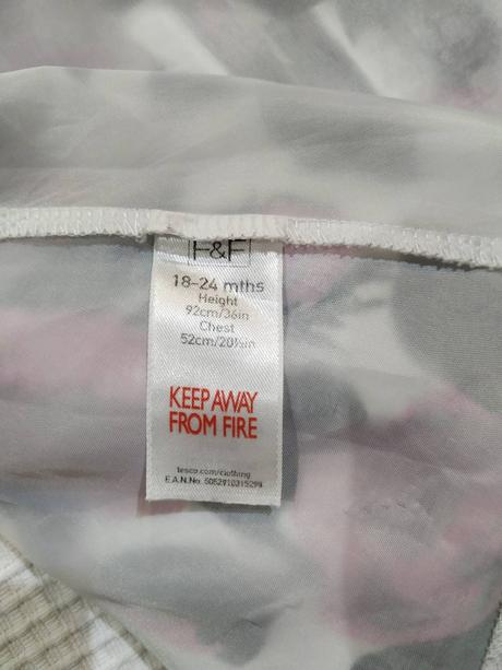 Kvetované šaty, f&f,92