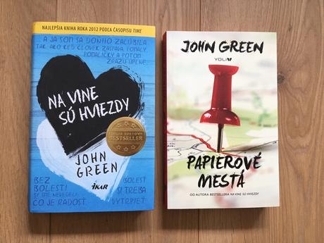 Knihy na vine sú hviezdy, papierové mestá, 