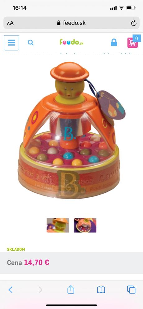 Farebny popcorn b.toys, 