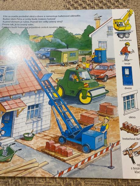 Môj veľký obrázkový slovník - staviame dom, 