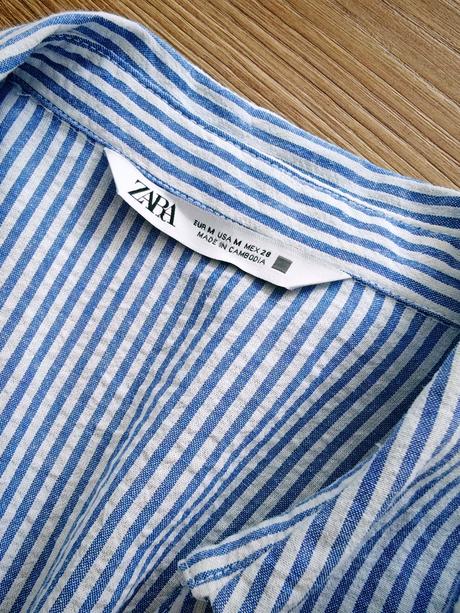 Nádherné košeľové šaty, zara,m