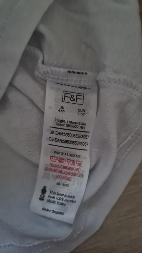 Tielka 5kusov, f&f,110