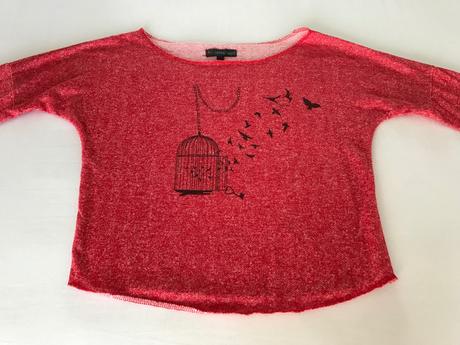 Tenší pulovrik / tricko, s