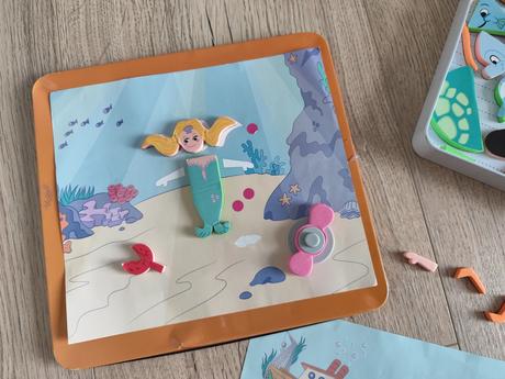 Magnetická hra morská panna, 